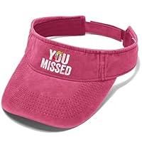 Algopix Similar Product 1 - Funny You missed me trump 2024 Hat Sun