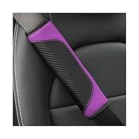 Algopix Similar Product 3 - Osilly 2PCS Car Seat Belt Cover Carbon