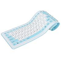 Algopix Similar Product 20 - Foldable Silicone Keyboard 103 Keys USB