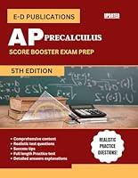 Algopix Similar Product 6 - AP PRECALCULUS SCORE BOOSTER EXAM PREP