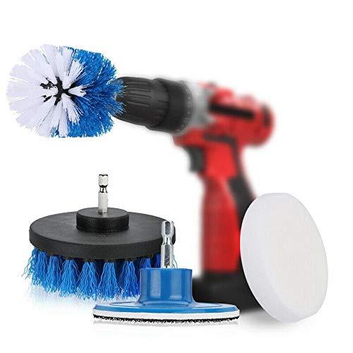 4 Pcs Drill Brush Attachment Set All Purpose Power Scrubber