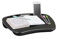 Algopix Similar Product 5 - LapGear MyDesk Lap Desk  Black  Fits
