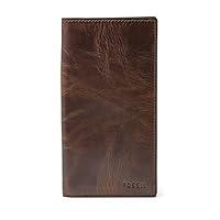 Algopix Similar Product 5 - Fossil Derrick Executive Wallet Brown