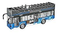 Algopix Similar Product 6 - Lreyrous Blue City Bus Toys 116 Scale