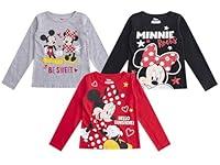 Algopix Similar Product 1 - Disney Minnie Mouse Girls Long Sleeve