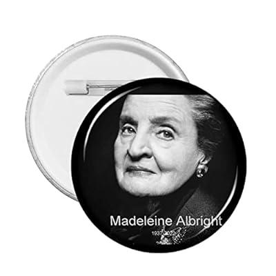 Best Deal for Rip Madeleine Albright Round Chest Pins Badges Button