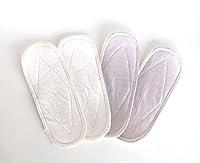 Algopix Similar Product 7 - Organic Cotton Pantyliners Pack of 4