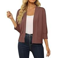 Algopix Similar Product 6 - Generic Cropped Cardigan Cardigan