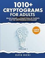 Algopix Similar Product 8 - 1010 Cryptograms For Adults Large