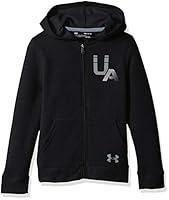 Algopix Similar Product 2 - Under Armour Boys Rival Logo Full Zip