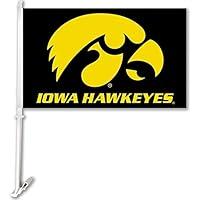 Algopix Similar Product 15 - NCAA Iowa Hawkeyes Car Flag Team