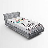Algopix Similar Product 8 - Ambesonne Saying Fitted Sheet