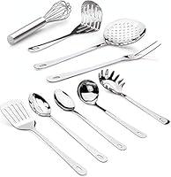 Algopix Similar Product 13 - Premium 9 Piece Stainless Steel Cooking
