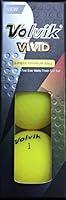 Algopix Similar Product 4 - Volvik Vivid Golf Balls Sleeve of 3