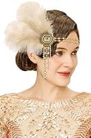 Algopix Similar Product 10 - BABEYOND 1920s Flapper Gatsby Headband