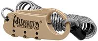 Algopix Similar Product 18 - Maxpedition Steel Cable Lock (Khaki)