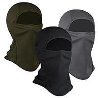 Algopix Similar Product 7 - 3 Pieces Balaclava Ski Mask Winter