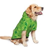 Algopix Similar Product 12 - Four Leaf Clover Dog Hoodie Soft Dog