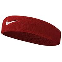 Algopix Similar Product 3 - Nike Swoosh Headband (Red, One Size)