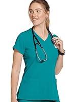 Algopix Similar Product 12 - Jockey Womens Scrubs Mock Wrap Scrub