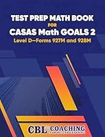 Algopix Similar Product 16 - Test Prep Math Book for CASAS Math