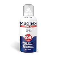 Algopix Similar Product 12 - Mucinex Sinus Saline Nasal Spray 