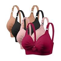 Algopix Similar Product 8 - 4 Pack Bras for Women 2024 Full Support