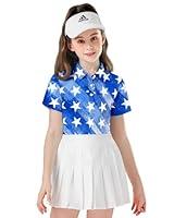 Algopix Similar Product 14 - Soneven Girls Short Sleeve Golf Polo