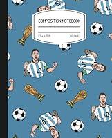 Algopix Similar Product 10 - Lionel Messi Composition Notebook Back