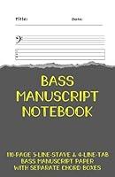 Algopix Similar Product 13 - BASS MANUSCRIPT NOTEBOOK POCKET SIZE