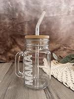 Algopix Similar Product 3 - Personalized Mason Jar Coffee Cup with