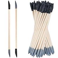 Algopix Similar Product 9 - 50 Pcs Sanding Sticks Double End