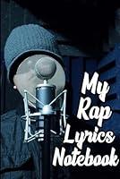 Algopix Similar Product 1 - My Rap Lyrics Journal 6 x 9 Blank