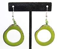 Algopix Similar Product 13 - Tagua Drop Earrings LA IBARRA 