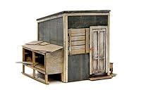 Algopix Similar Product 16 - Banta Model Works O Scale Lineside Shed