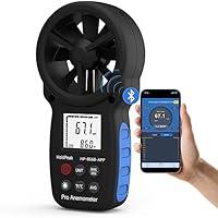 Algopix Similar Product 15 - HoldPeak Handheld Anemometer Bluetooth