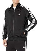 Algopix Similar Product 17 - adidas Mens Essentials 3Stripe Tricot