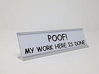 Algopix Similar Product 7 - aahs Engraving Poof My Work Here is