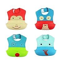 Algopix Similar Product 8 - BornCare Soft Silicone Feeding Bib 2