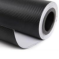 Algopix Similar Product 17 - DIYAH 3D Black Carbon Fiber Film Twill