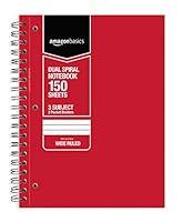 Algopix Similar Product 16 - Amazon Basics Wide Ruled Wirebound