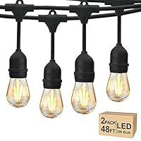 Algopix Similar Product 13 - Svater 96 FT Outdoor String Lights 2W