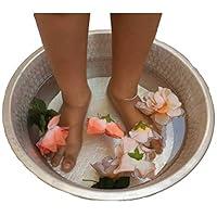 Algopix Similar Product 4 - Light Weight Silver Nickel Foot Rub Spa
