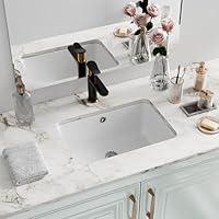 Algopix Similar Product 8 - Undermount Bathroom Sink Oval Hugsleek