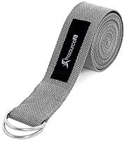 Algopix Similar Product 15 - ProsourceFit Metal DRing Yoga Strap 