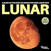 Algopix Similar Product 10 - Lunar 2025 Wall Calendar