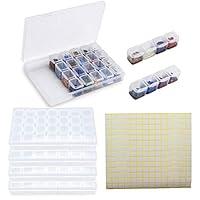 Algopix Similar Product 11 - 4 Pack 28 Slots Diamond Embroidery