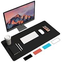 Algopix Similar Product 8 - BlackDecker Faux Leather Desk Mat for