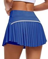 Algopix Similar Product 3 - JoyGirl Pleated Tennis Skirt for Women