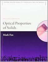 Algopix Similar Product 18 - Optical Properties of Solids Oxford